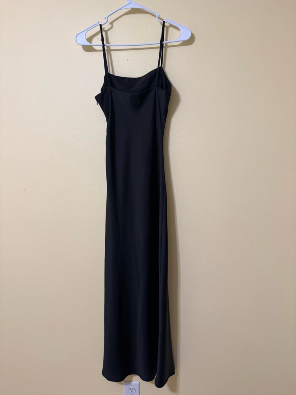 House of Harlow 1960 Black Maxi Slip Dress